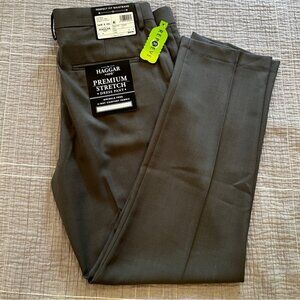 Hagger men’s premium stretch gray slacks 34/30